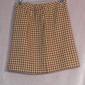 Womens Plaid Loft Preppy Skirt Size 0P